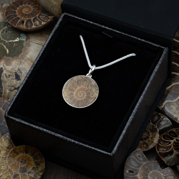 Ammonite Inlay Necklace Discount - Image 4