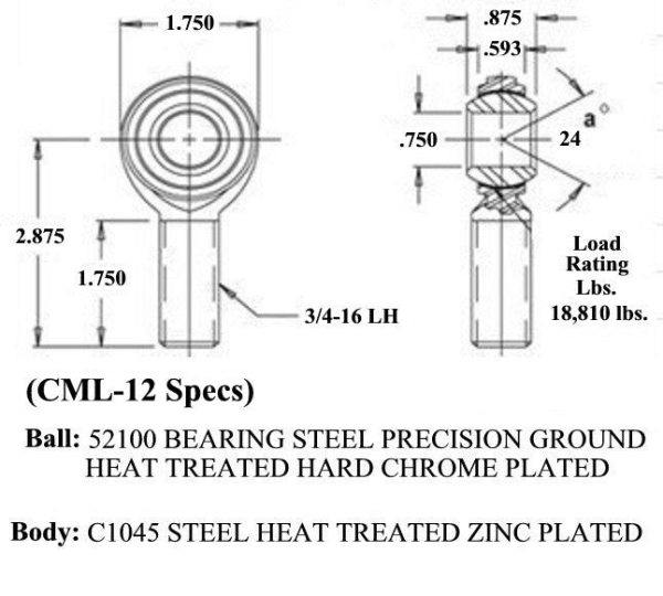 3 4 x 3 4-16 Economy 4 Link Kit With Weld-In Bungs .120 & Jam Nuts Fashion - Image 3