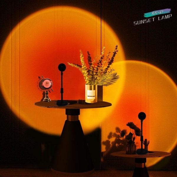 4-in-1 Sunset Lamp (Sunset, Rainbow, Sunset Red, Sun Light) For Sale - Image 5