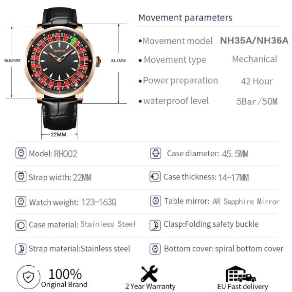 Automatic Mechanical Watch Cheap - Image 5